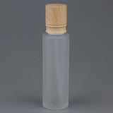 Maxbell Refillable Empty Frosted Cream Shampoo Lotion Pump Bottle with Cap 100ML