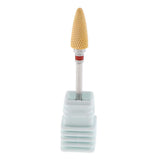 Maxbell Cuticle Clean Nail Drill Bit File Polishing Head Electric Drill Bit F