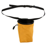 Maxbell Chalk Bag for Bouldering Rock Climbing Gym with Rear Zip & Waist Belt Yellow