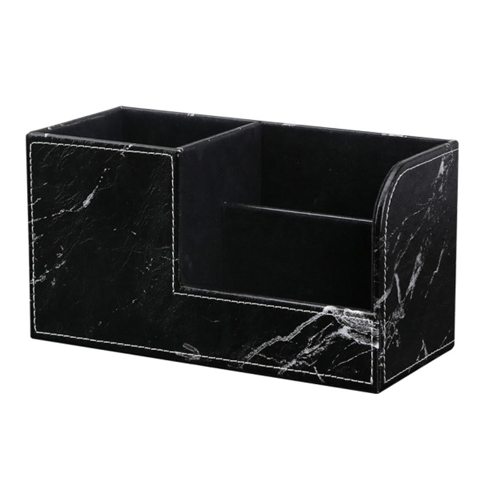 Maxbell Multi-purpose Desktop Pu Leather storage box Pencils Holder others