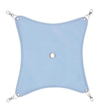 Maxbell Small Hamster Hammock Cage Hanging Bed Nest for Birds Hamster Mice Blue-M
