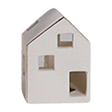 Maxbell Ceramic Candle Holder White Tealight Holder Modern for Home Tabletop Wedding D