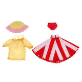 Max Fashionable Top Skirt Cap Underpants Suit for 1/6 Blythe Dolls Clothes