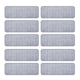 Maxbell Replacement Flat Mop Pad Kitchen Bathroom Floor Duster Cleaning Rag 10pcs