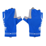 Maxbell Summer Breathable Cycling Motorcycle Half Finger Gel Padded Gloves M Blue