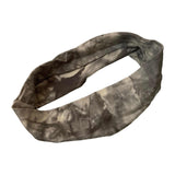 Maxbell Sports Headbands for Women Men Yoga Hairbands Soft Elastic Running Sweatband Dark Gray
