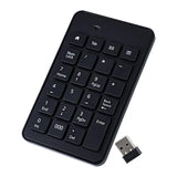 Maxbell Wireless Numeric Keypad 23Key Battery Powered Number Pad for Computer PC