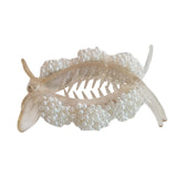 Maxbell Artificial Pearl Hair Clamps Hair Clips Hairpins Sturdy Decorative champagne