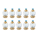 Maxbell Vintage Style Perfume Bottle for 1/12 Dollhouse Miniature Accessory Blue