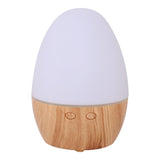 Maxbell Mini Air Humidifier with Colorful Night Light Auto Shut Off for Bedroom Wooden