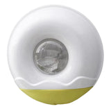 Maxbell Wall Mounted Wrap Cover Storage Box Multipurpose Punch Free for Home Bedroom Yellow