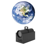 Maxbell Projector Light USB Powered Decorative Earth/Moon Bedside Lamps for Party Earth Lens