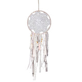 Max Creative Handmade Crochet Dream Catcher Home Car Pendant Decoration White