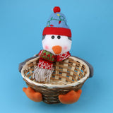 Max Christmas Gift Candy Storage Basket Home Party Table Decor Penguin