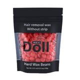 Max Depilatory Hard Wax Beans Pellet Waxing Beads Solid Hair Removal Strawberry