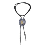 Maxbell Stylish Bolo Tie PU Leather Jewelry Shirt Neck Ties Clothing Accessory K