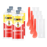 Maxbell Metal Glue Welding Glue High Temperature Resistant for Alloy Steel 4 Bottles