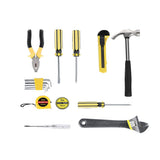 Maxbell 15Pcs Home Repair Tool Set General Household Hand Tool Kit with Tool Box