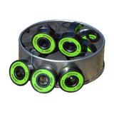 Max High Speed Steel Skateboard Bearings 2.2x0.7cm Replacement