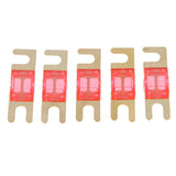 Max 5Pcs Mini Small Car Truck Fuse Kit Auto Blade Fuse Plug In Fork Fuse 50A