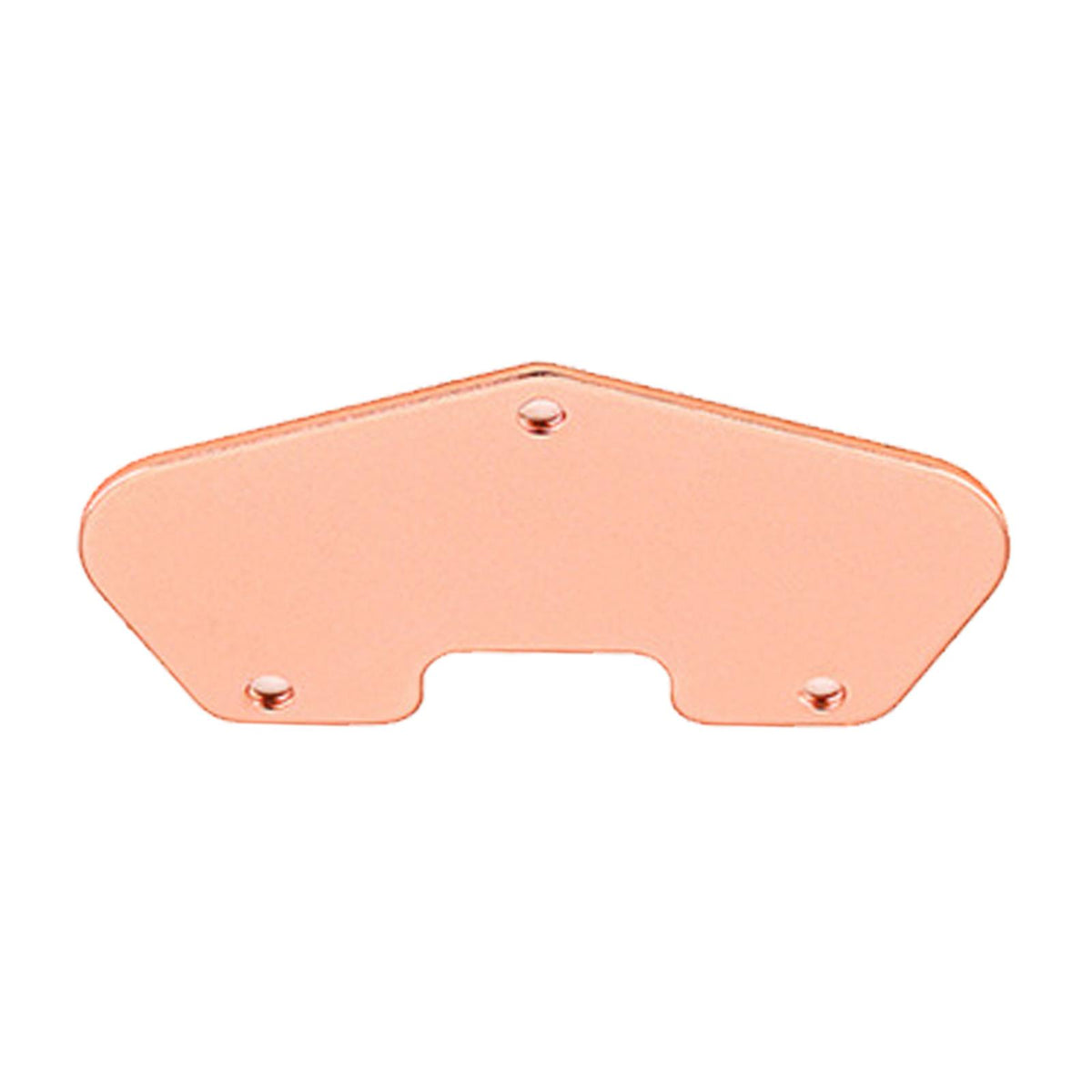Maxbell Electric Guitar Pickup Baseplate Durable Red Copper Stable for Guitar Parts