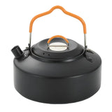 Maxbell Camping Kettle Teapot Cookware with Handle Outdoor Tea Coffee Pot for Hiking Black