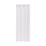 Maxbell White Sheer Voile Window Soft and Breathable Sheer Curtain for Hotel Balcony 140cmx260 cm