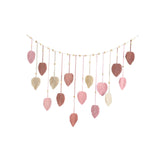 Maxbell Macrame Wall Hanging Woven Tapestry Bohemian Wall Art Decor for Nursery Room Pink
