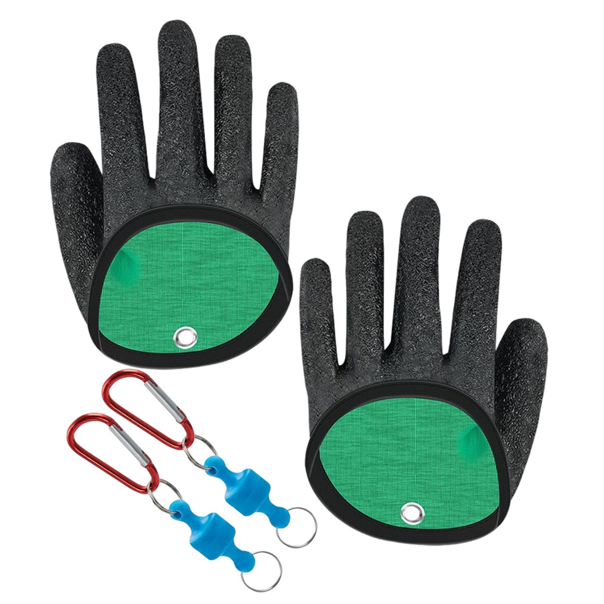 Maxbell Fishing Gloves Puncture Resistant Catch Fish Fish Landing Glove Fisherman Black ABS Hook