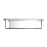 Maxbell Fridge Food Container Stackable Sealed Box Transparent Portable for Kitchen 700ML