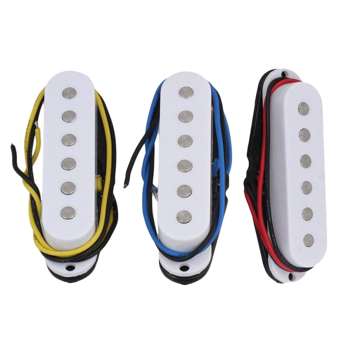 Maxbell 3x Copper Guitar Pickups Bridge Pickups for Electric Guitar Accessories White