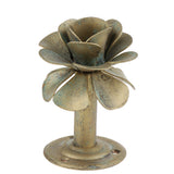 Max Maxb Rose Flower Curtain Holdbacks Metal Drapery Tieback Wall Hook Copper_E