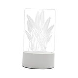 Maxbell Night Light Modern Portable Bedside Night Light for Bedroom Living Room Home Wheat Plug