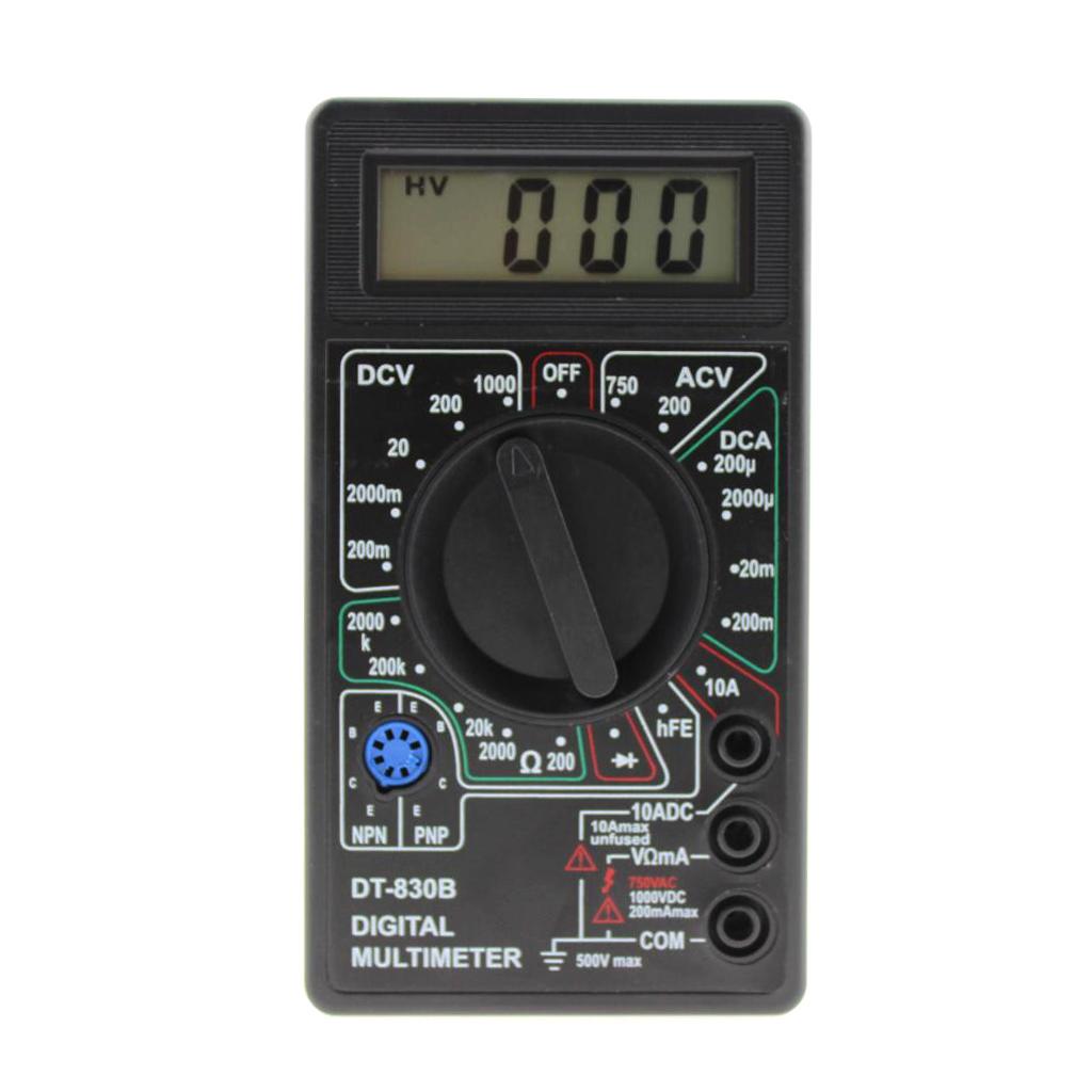 Maxbell Digital Multimeter DT-830B Mini Diodes Accurately Portable for Car Household