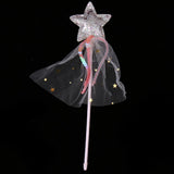 Maxbell Shiny Star Shape Princess Fairy Wands for Kids Girls Party Supplies
