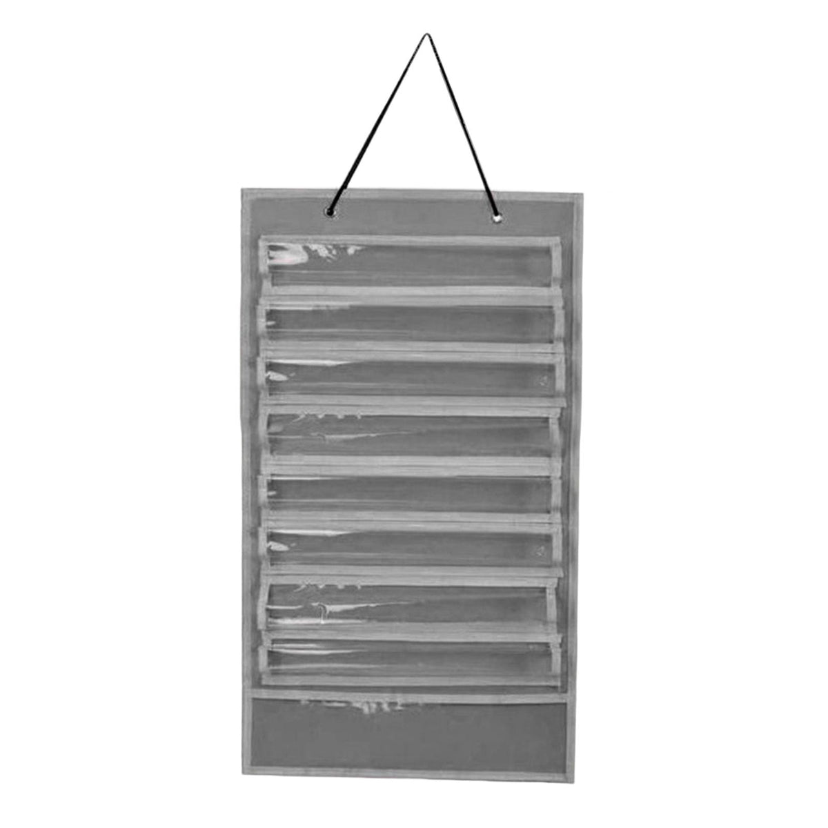 Maxbell Belt Display Dustproof Rack Wall Hanging Felt Adults for eight belts 5 Medals Grey