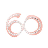 Maxbell Birthday Glasses Party Eyewear Wedding Rave Carnival Rhinestones Eye Glasses 60