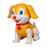 Maxbell Novelty Electronic Interactive Pet Dog with LED and Sound for Kids Puppy Toy Yellow