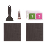 Maxbell Trampoline Patch Kit Replacement Waterproof Big Holes Trampoline Accessories Square  2 Patches