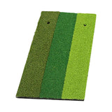 Maxbell Golf Hitting Mat Grass Mat Swing Trainer for Outdoor Indoor Equipment Gifts 3 color short