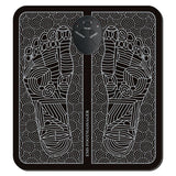 Maxbell EMS Foot Massage Cushion Electric Foot Stimulator Massager Mat Battery