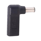 Max Type-c to 6.0*1.4mm Male Adapter Right Head w/PD Chip DC Interface Notebook