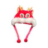 Maxbell Animal Hat Cap Beanie Hood Warm Winter Hat for Party Holiday Spring Festival