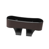 Maxbell Car Seat Gap Filler Organizer Storage Pockets for Keys Cellphone Wallet Brown