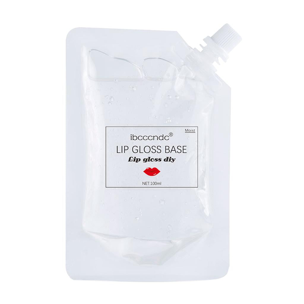 Max 100ml DIY Lip Gloss Base Hydrating Lip Tint Stain Lotion Making Gel Oil Moisturizing