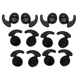 Max Silicone Gel Earbuds Eartips Caps for Samsung Galaxy S6 S7 Black - Aladdin Shoppers