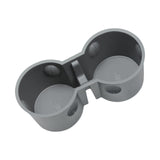 Maxbell Cup Holder Insert Water Cup Holder Slot Slip Limit for Tesla Model 3 Y Gray