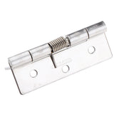 Maxbell Stainless Steel Spring Door Hinge Automatic Closing Adjustable Silver