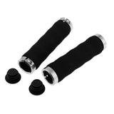 Maxbell Shockproof Cycling Bike Bicycle Handlebar Grips Anti-slip Handle Grip Silver