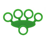 Maxbell Silicone Hand Grip Strengthener for Muscle Strengthening Musician Athletes Puller Dark Green